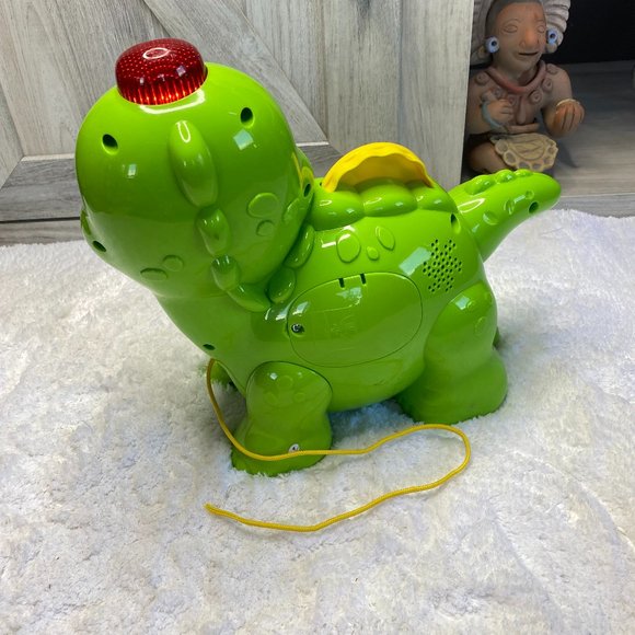 VTech Chomp and Count Dino Green - Picture 3 of 7